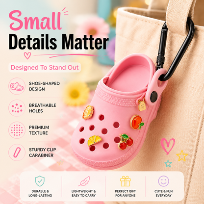 🔥Last Day 30% OFF! – ✨ Mini Clog Charm Pouch
