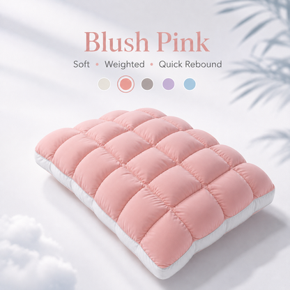 🌠💤Cloud-Like Weighted Comfort Pillow – Soft Neck Support
