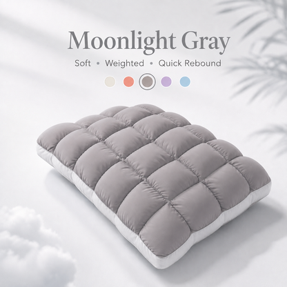 🌠💤Cloud-Like Weighted Comfort Pillow – Soft Neck Support