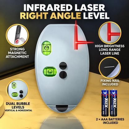 🎁90° Red & Green Self-Leveling Laser Level for Construction