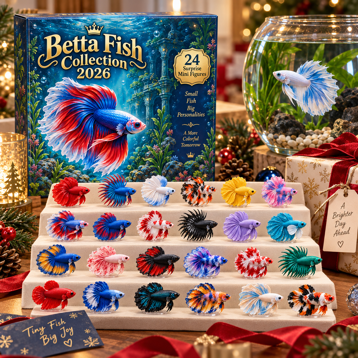 2026 Betta Fish Collection Advent Calendar