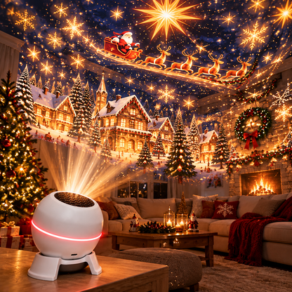 ⭐ Turn Any Room Into a Christmas Wonderland – Holiday Projection Night Light