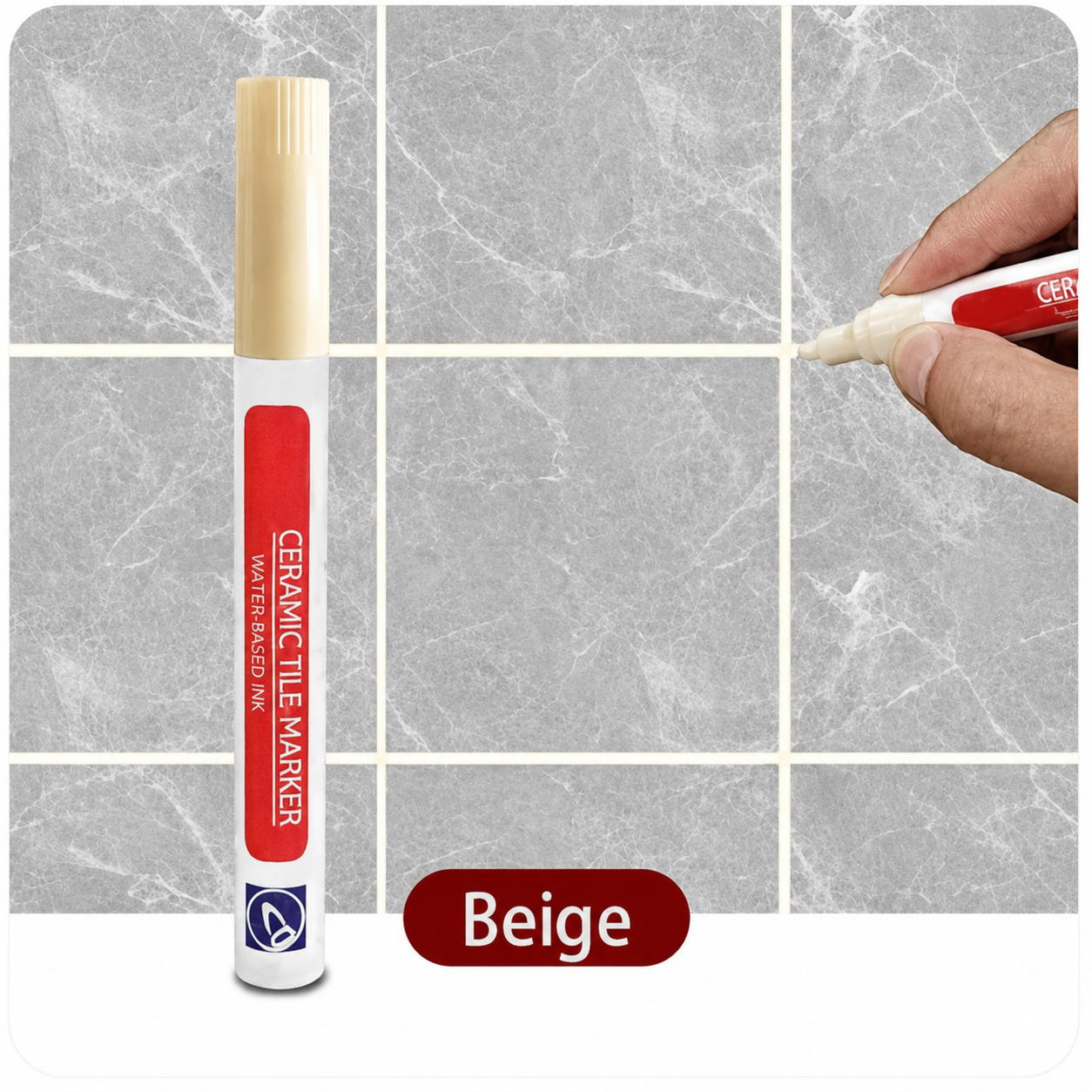 Anti-Mould & Waterproof Joint Pen for Ceramic Tiles