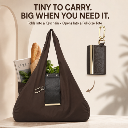 💼✨Foldable Keychain Tote Bag for Shopping & Travel✨