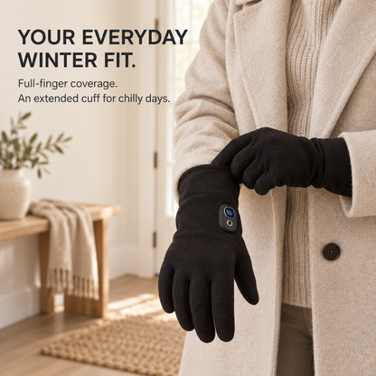 ❄️Heated Touchscreen Gloves with Digital Display – Bring Warmth to Your Winter Routine
