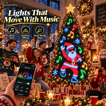 🎄 Smart Pixel Christmas Tree Lights – App-Controlled DIY Animated Light Show