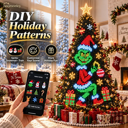 🎄 Smart Pixel Christmas Tree Lights – App-Controlled DIY Animated Light Show