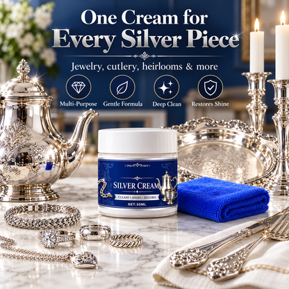Professional Silver Revival Cream – Fast Shine & Tarnish Care