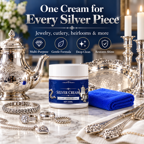 Professional Silver Revival Cream – Fast Shine & Tarnish Care