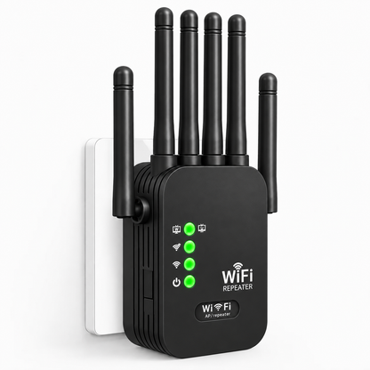 🛜Whole-Home WiFi Extender – Up to 9,800 Sq Ft Coverage with 6 External Antennas🔥