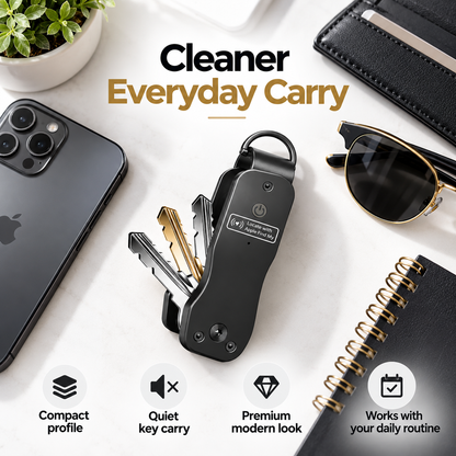 🔑 Smart Key Organizer with Apple Find My – Compact Everyday Key Holder