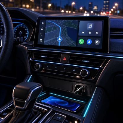 🚗 2026 Plug-and-Play Wireless CarPlay Adapter for All Compatible Vehicles 🔌