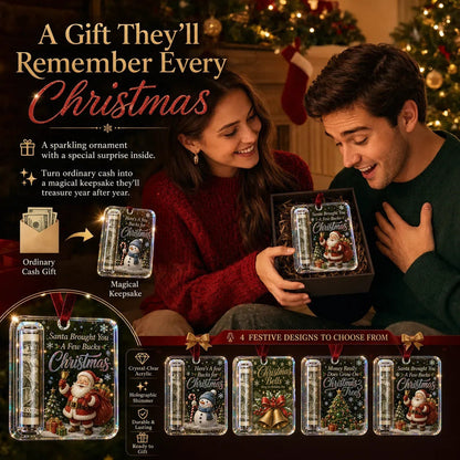 🎄Christmas Cash Gift Ornament- Make Cash Feel Like A Real Christmas Gift💵