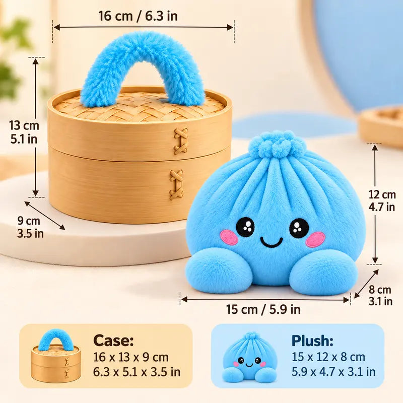 ❤️ Cute Dumpling Plush Squishy – Soft & Adorable Gift