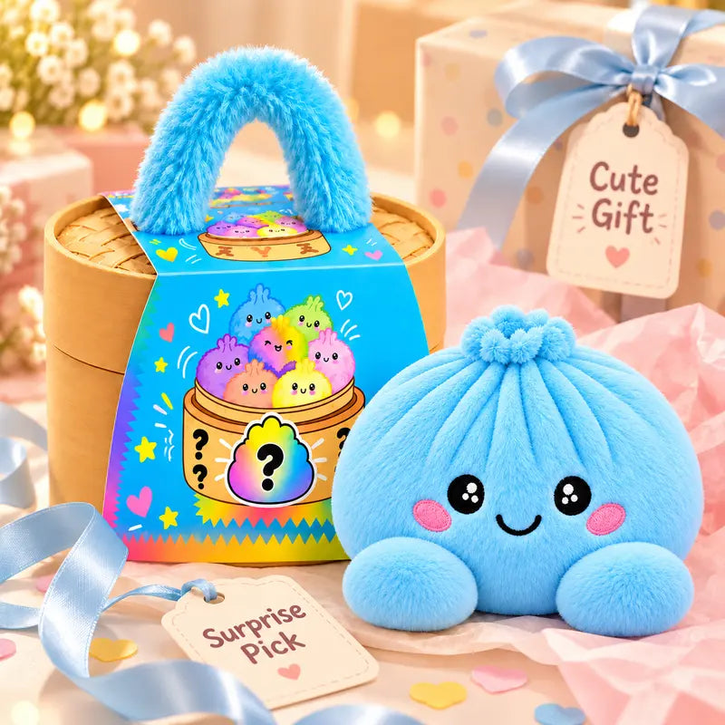 ❤️ Cute Dumpling Plush Squishy – Soft & Adorable Gift
