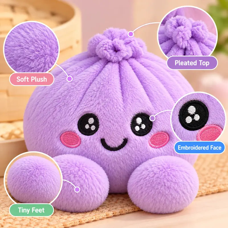 ❤️ Cute Dumpling Plush Squishy – Soft & Adorable Gift