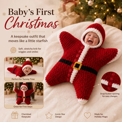 Christmas Star Baby Suit