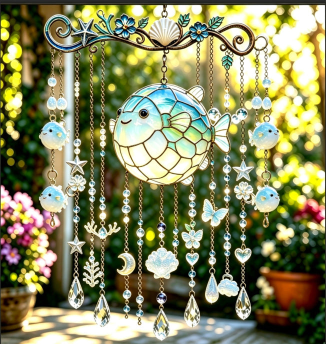 🌊Last Day49% OFF-🔥Ocean Themed Crystal Wind Chime