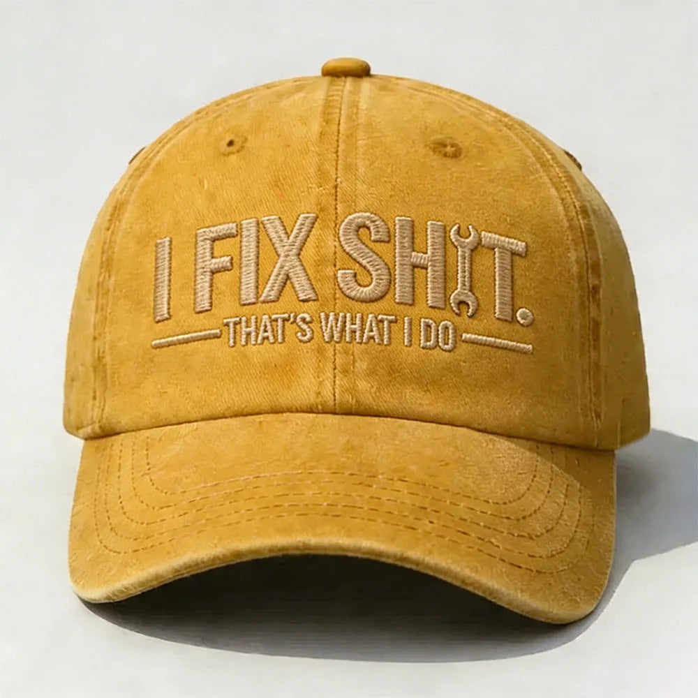 🛠 I Fix Shit Trucker Hat – Funny Mechanic & Fixer Cap