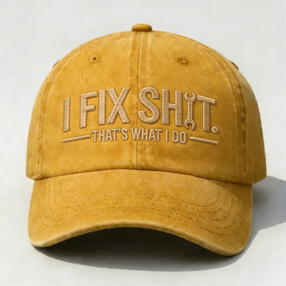 🛠 I Fix Shit Trucker Hat – Funny Mechanic & Fixer Cap