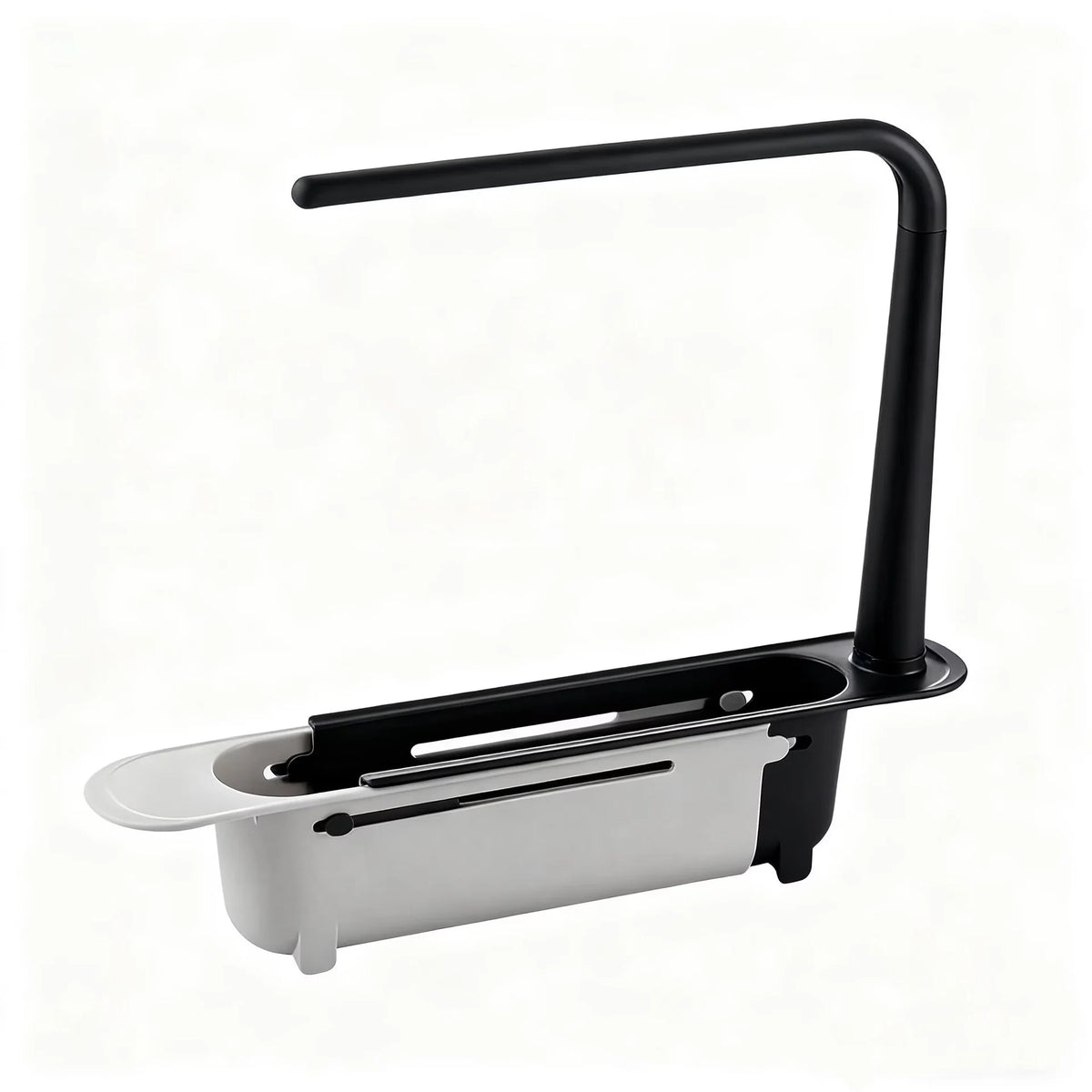 Expandable Sink Organizer Shelf – Waterproof Plastic Rack with No Mold Growth 🛁