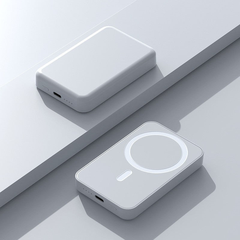 5000mAh Magnetic Power Bank for iPhone 12-17 Series with MagSafe