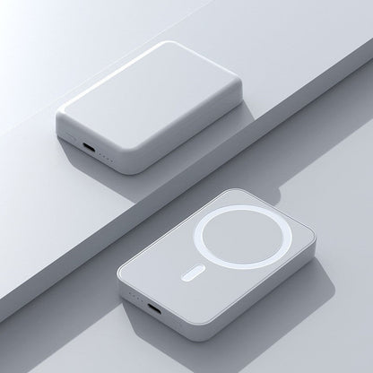 5000mAh Magnetic Power Bank for iPhone 12-17 Series with MagSafe