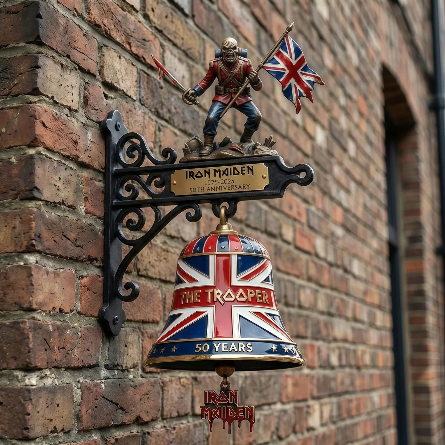USA 250th Anniversary Patriotic Wall Bell | ✨ 50% OFF