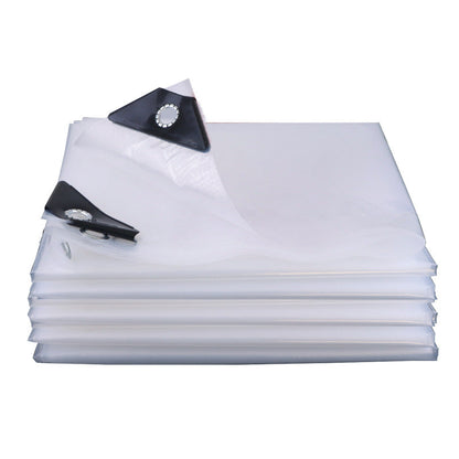 🌧️Heavy-Duty Clear Tarp – Outdoor Coverage Without Blocking the Light🌧️
