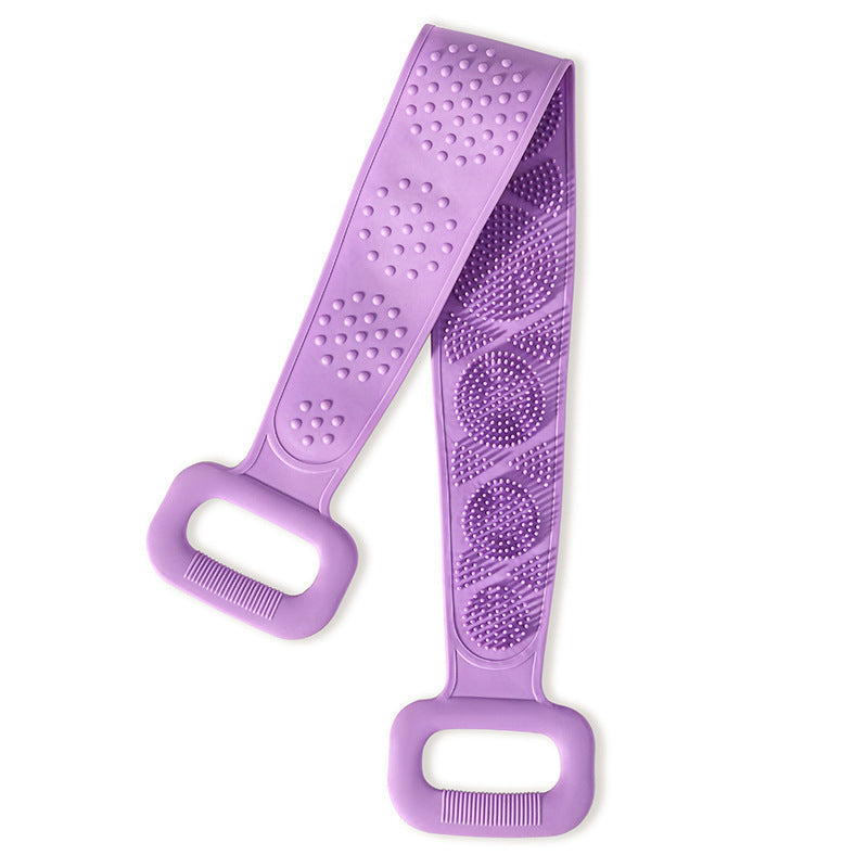 2PCS Silicone Bath Brush – Double-Sided Back Scrubber
