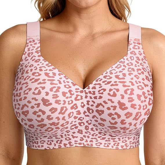 Women Jelly Bras Wirefree Full Coverage No Underwire Everyday Bras 💃