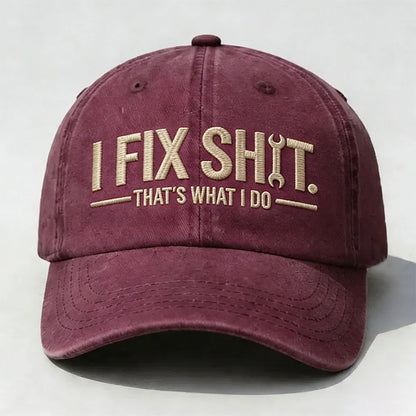 🛠 I Fix Shit Trucker Hat – Funny Mechanic & Fixer Cap