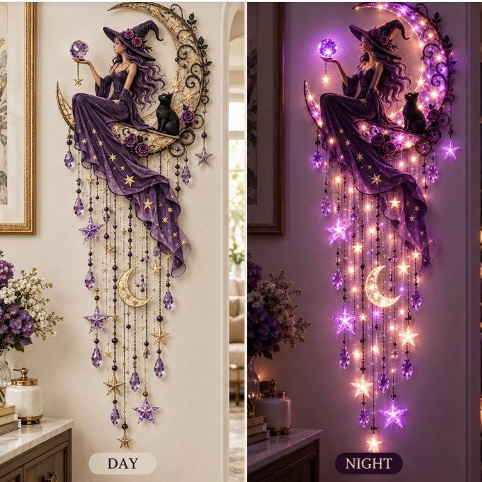 🧙‍♀️ Magical Witch Lamp – Enchant Your Home With Mystical Glow ✨