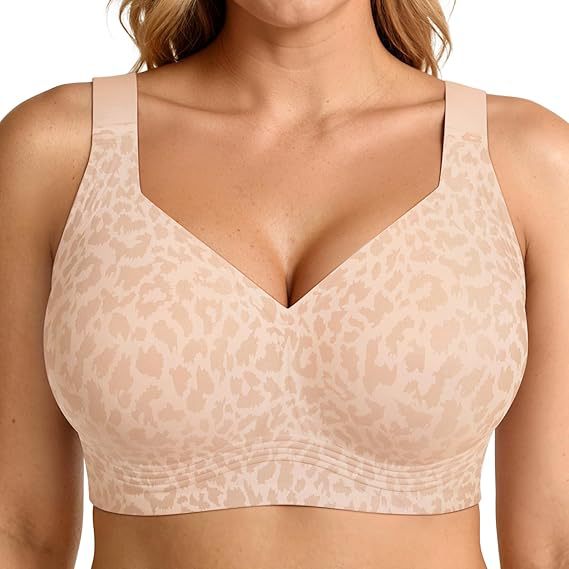 Women Jelly Bras Wirefree Full Coverage No Underwire Everyday Bras 💃