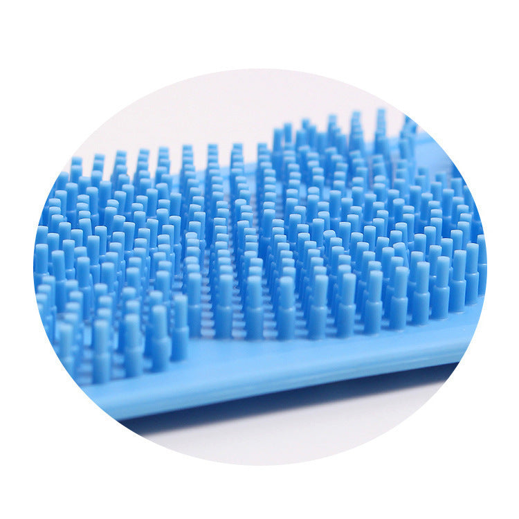 2PCS Silicone Bath Brush – Double-Sided Back Scrubber