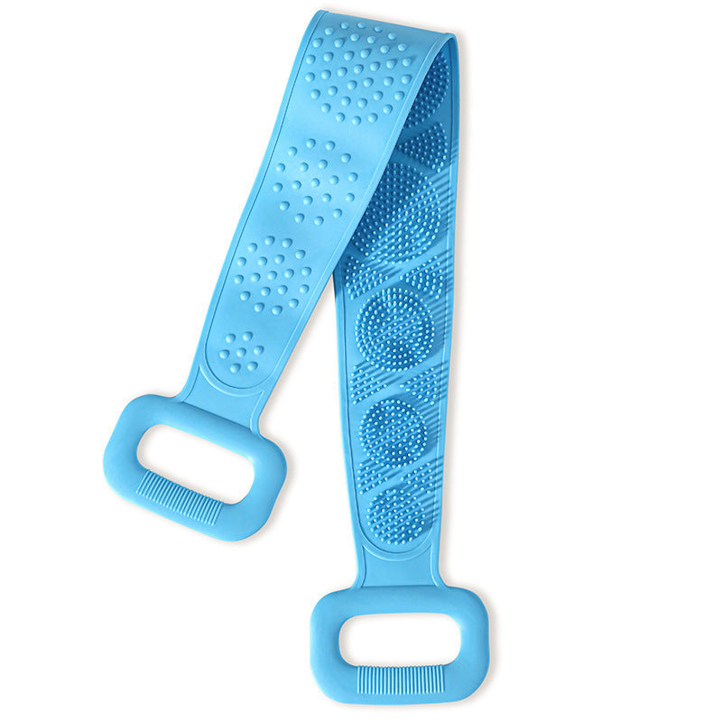 2PCS Silicone Bath Brush – Double-Sided Back Scrubber