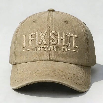 🛠 I Fix Shit Trucker Hat – Funny Mechanic & Fixer Cap