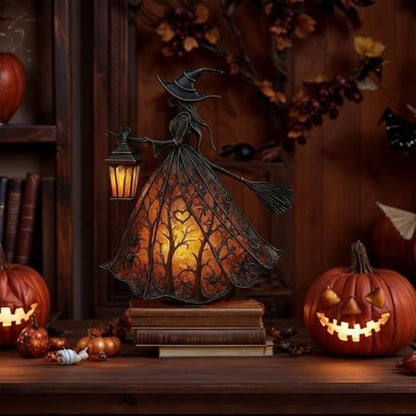 ✨Last Day 49% OFF✨Halloween Witch Lamp Tabletop Decoration