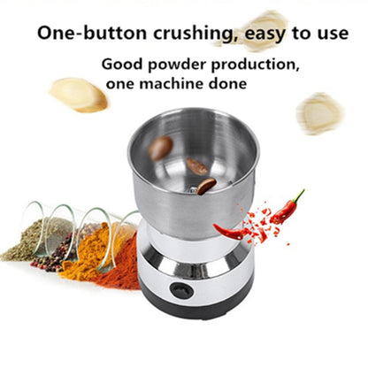 🚀✨ High-Speed Stainless Steel Grain Grinder