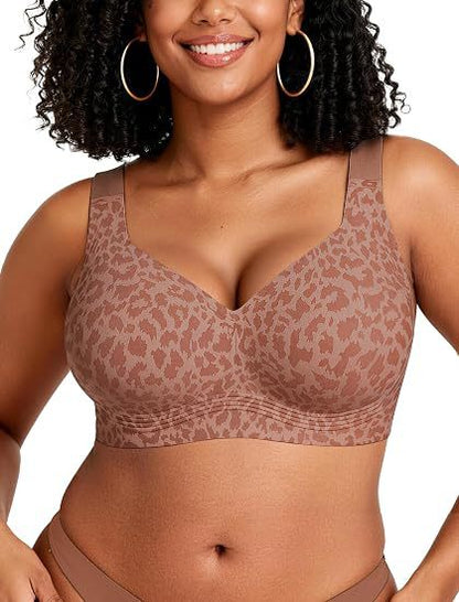 Women Jelly Bras Wirefree Full Coverage No Underwire Everyday Bras 💃