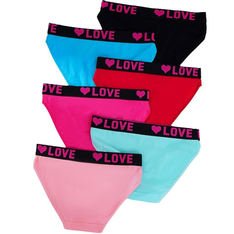 12 Pack High Rise Comfortable Casual Panties Set