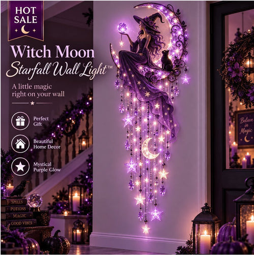 🧙‍♀️ Magical Witch Lamp – Enchant Your Home With Mystical Glow ✨