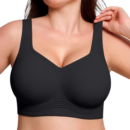 Women Jelly Bras Wirefree Full Coverage No Underwire Everyday Bras 💃