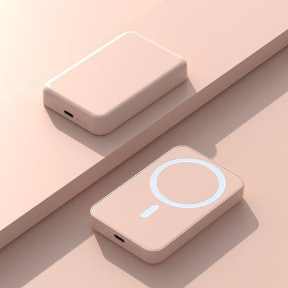 5000mAh Magnetic Power Bank for iPhone 12-17 Series with MagSafe