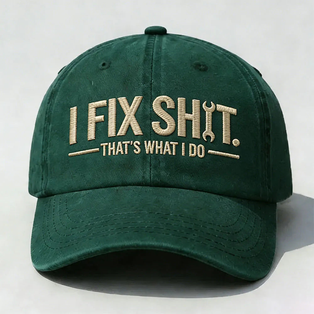 🛠 I Fix Shit Trucker Hat – Funny Mechanic & Fixer Cap
