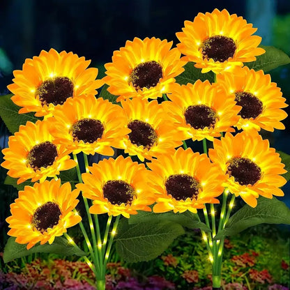 ❤️‍🔥Solar Sunflower Garden Lights for Yard & Patio