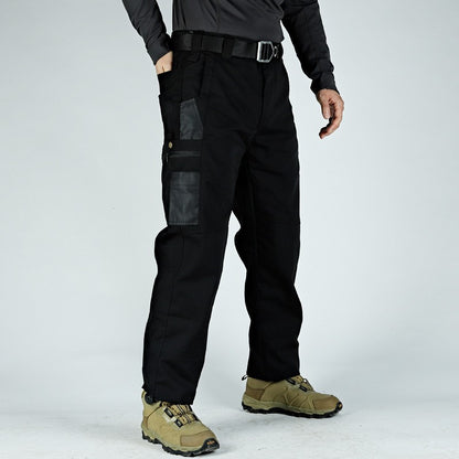 🔥Men's Solid Color Waterproof Tactical Work Pants