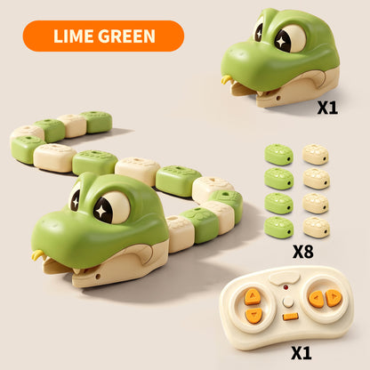 🐍🎮 Magnetic Snake Battle Game – Remote Control Snake Toy for Kids & Family Fun! ✨