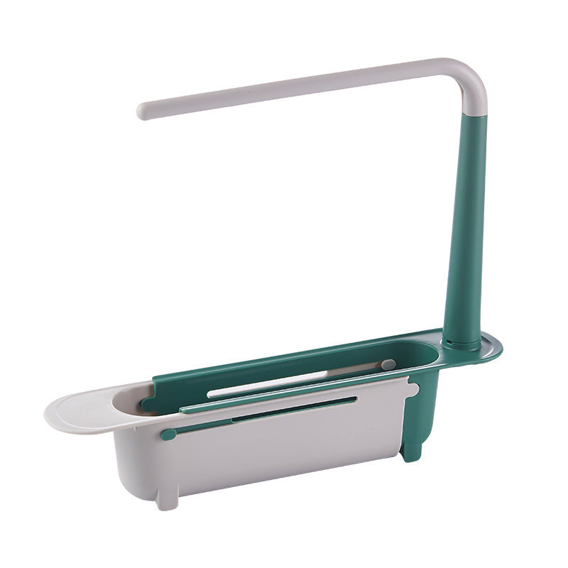 Expandable Sink Organizer Shelf – Waterproof Plastic Rack with No Mold Growth 🛁