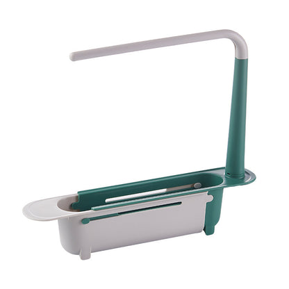 Expandable Sink Organizer Shelf – Waterproof Plastic Rack with No Mold Growth 🛁